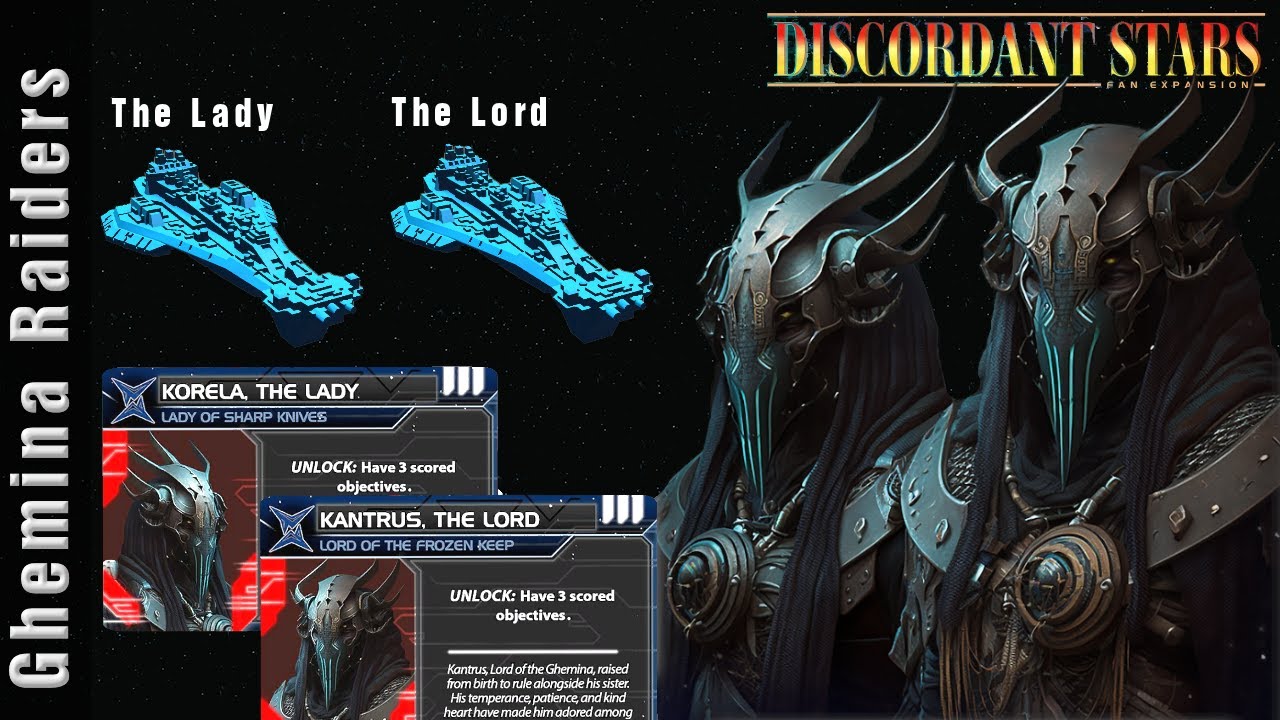 Who are the Ghemina Raiders from Discordant Stars?