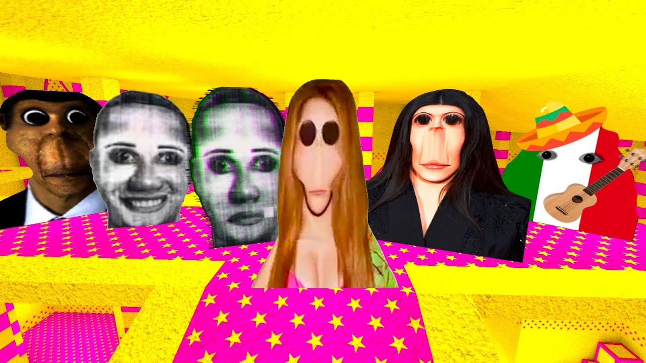 Shakunga, Rosalia Bizcochito, Selene Delgado Variants And Angry Munci Nextbot Gmod
