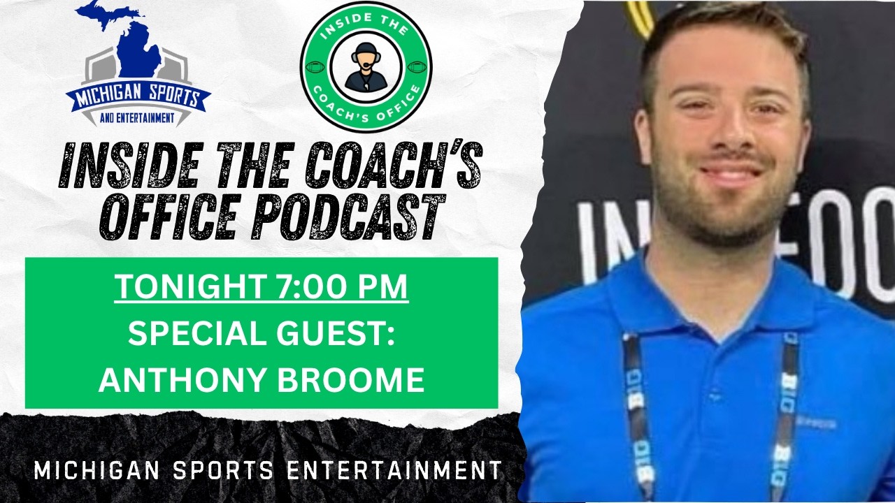 Inside The Coach's Office Live: Special Guest - Anthony Broome