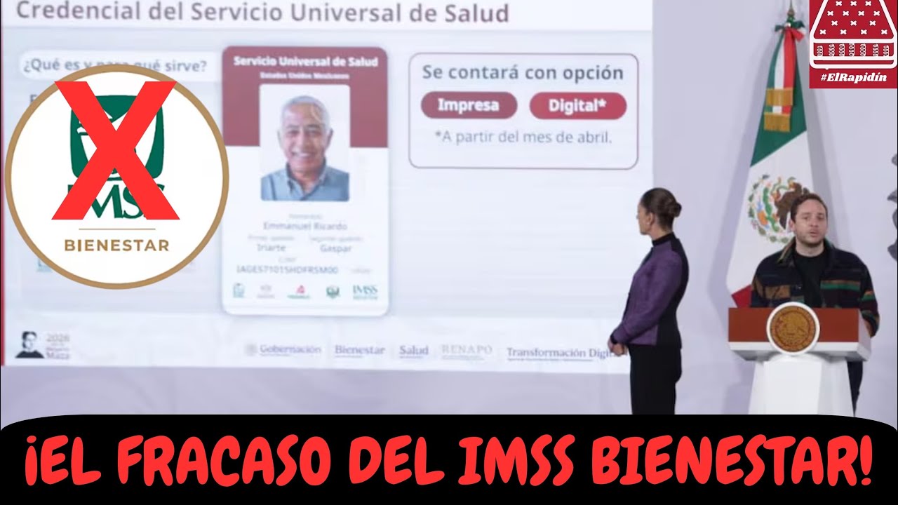 ¡EL FRACASO DEL IMSS BIENESTAR! #ElRapidínEnVivo 20-ene-26