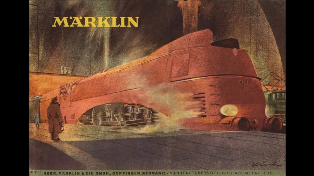 Märklin Katalog von 1947 (Engl.)