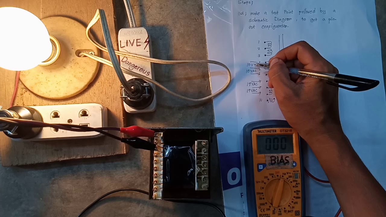 Paano alamin ang transformer kung ito ba ay 110v or 220v Primary & secondary.?