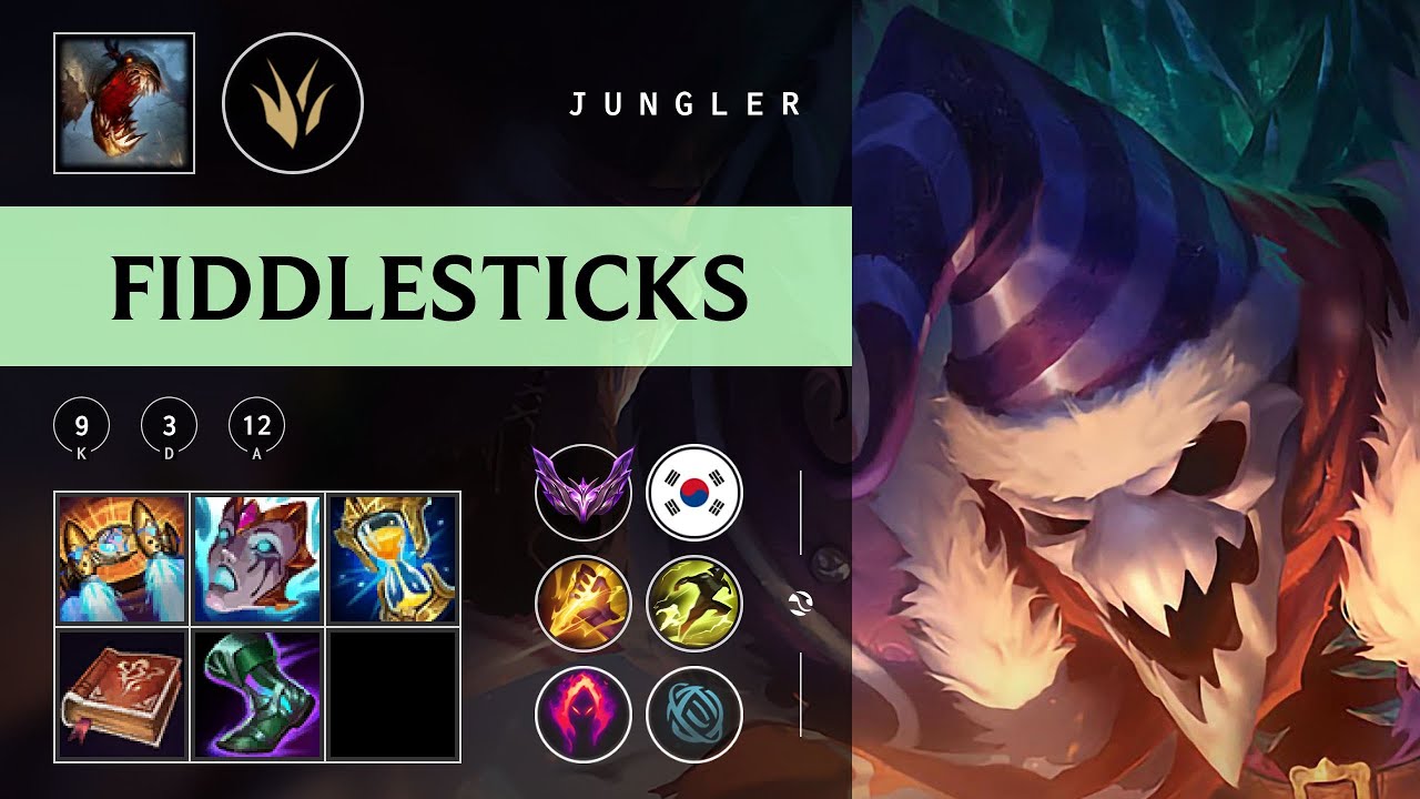 Fiddlesticks Jungle vs Sylas - KR Master Patch 25.23