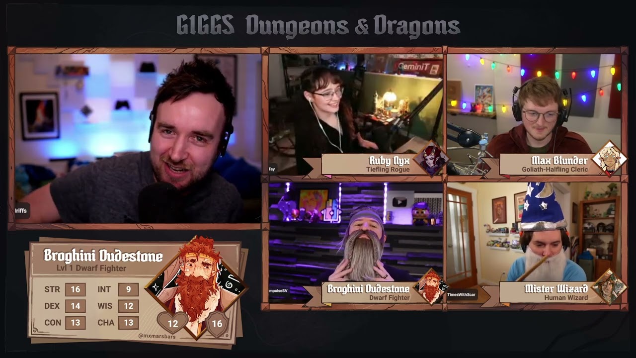[2-1-26] - First time Dungeon & Dragons! ONESHOT - THE ADVENTURE BEGINS!