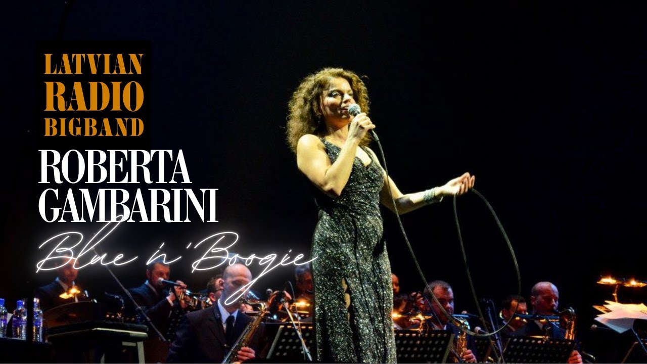 Latvian Radio Big Band ft. Roberta Gambarini - Blue 'n Boogie
