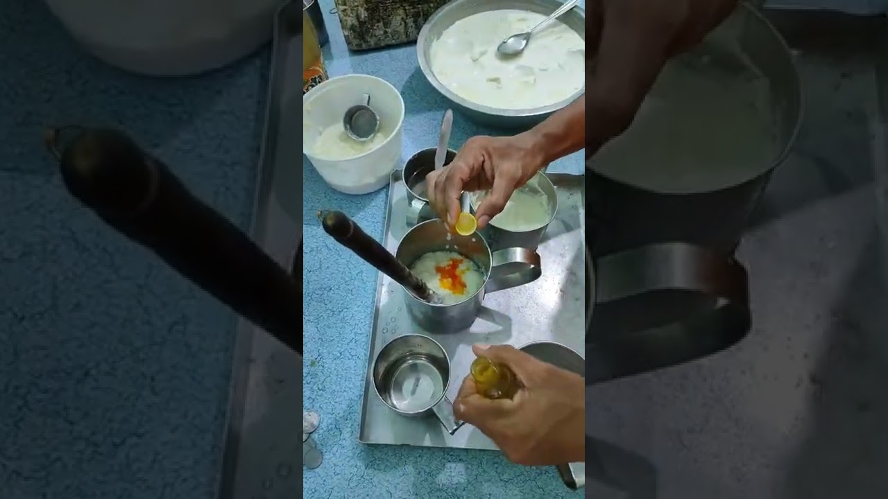 Kesar malai sherbat from 100+ years old shop..Kapila ashram #kolkatafood #kolkatadiaries #sherbat