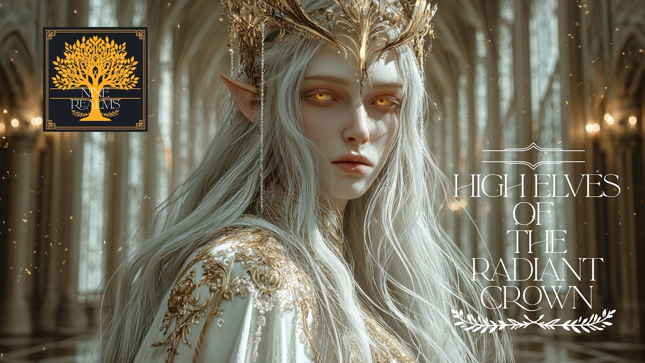 High Elves of the Radiant Crown ✨ Fantasy Ambient Music for Study & Relaxation (1 Hour)