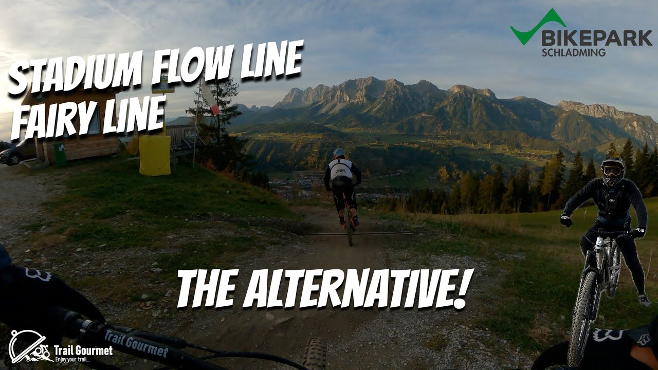 How to descend at Bikepark Schladming riding only fun blue lines, so much fun | Propain Spindrift
