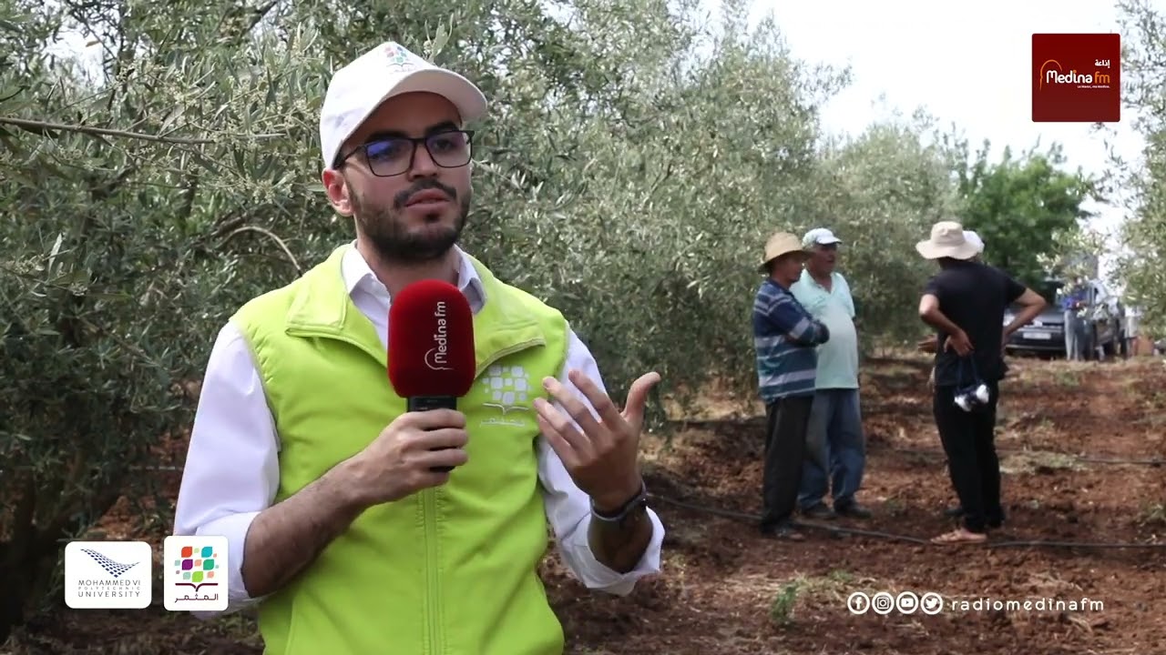 مبادرة المثمر تواكب عملية التسميد البوري و المكافحة المندمجة بشجرة الزيتون