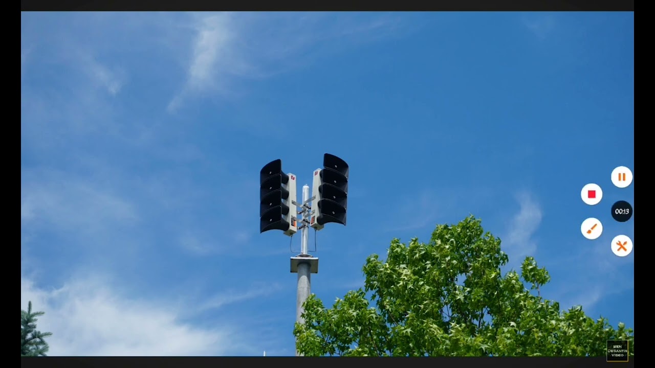 Siren westminster chime compilation 