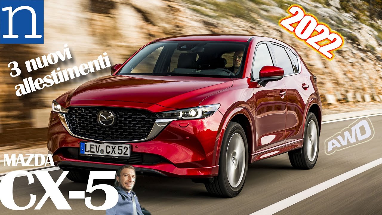 Mazda CX-5 2022 prova TEST NUOVO SUV 👉 Caratteristiche, impressioni di guida, consumi, prezzi...