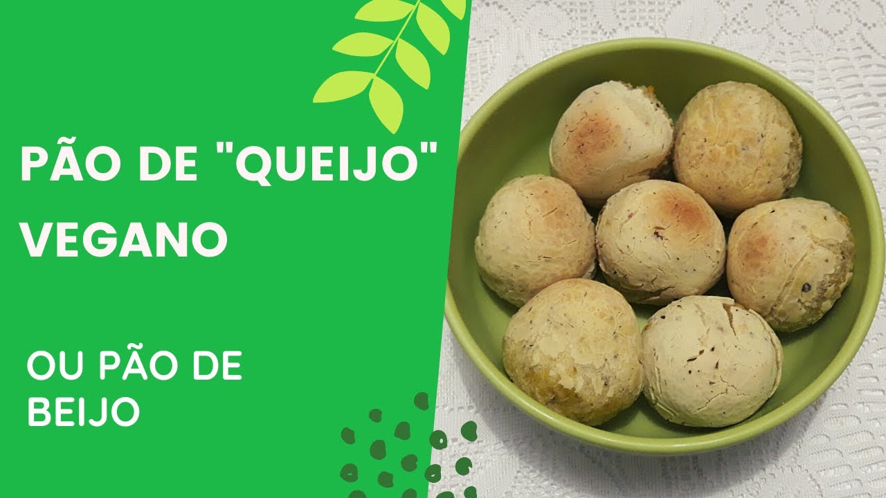 Pão de Queijo Vegano de Mandioquinha