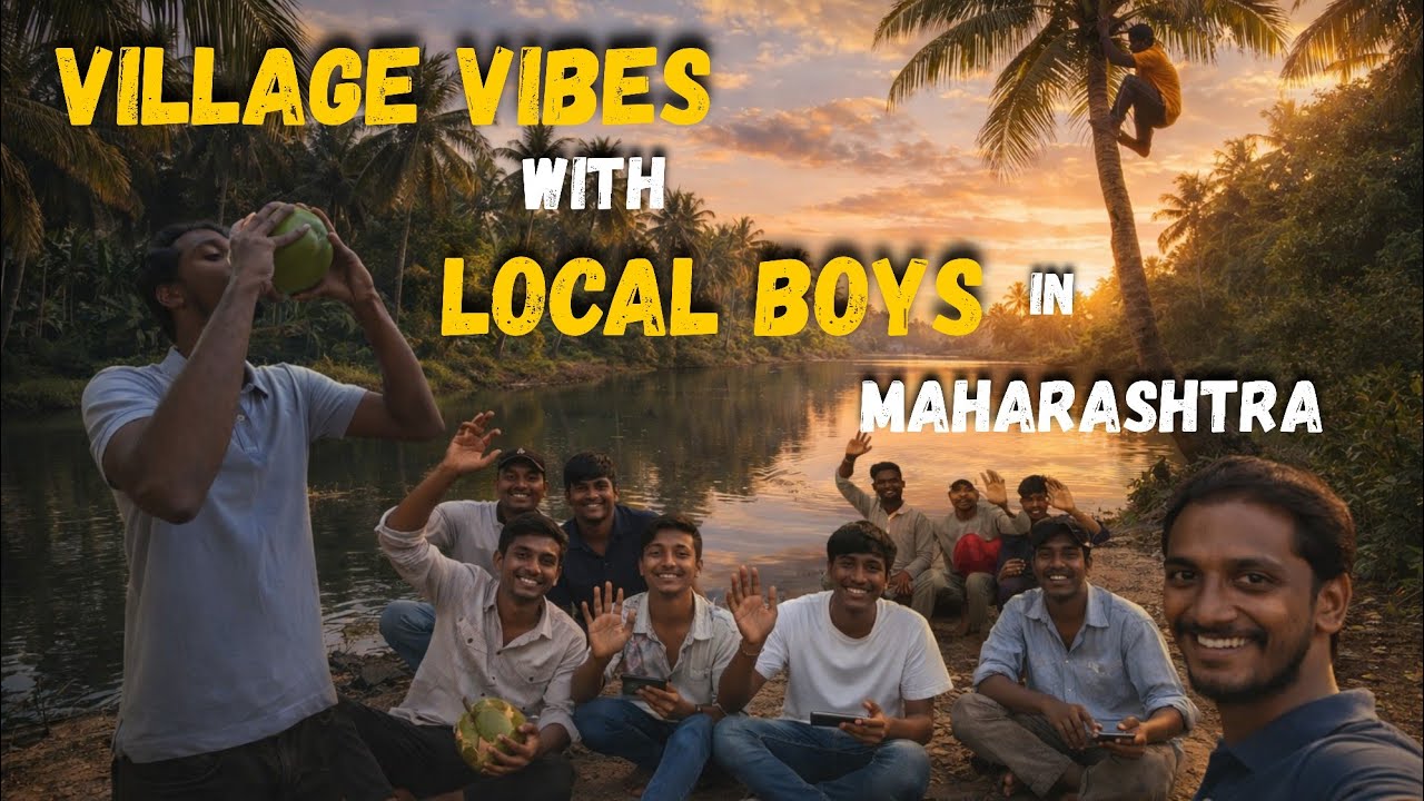 Village Vibes With Local Boy at Karanji /Maharashtra #villagelife #maharashtra #andhrapradesh 