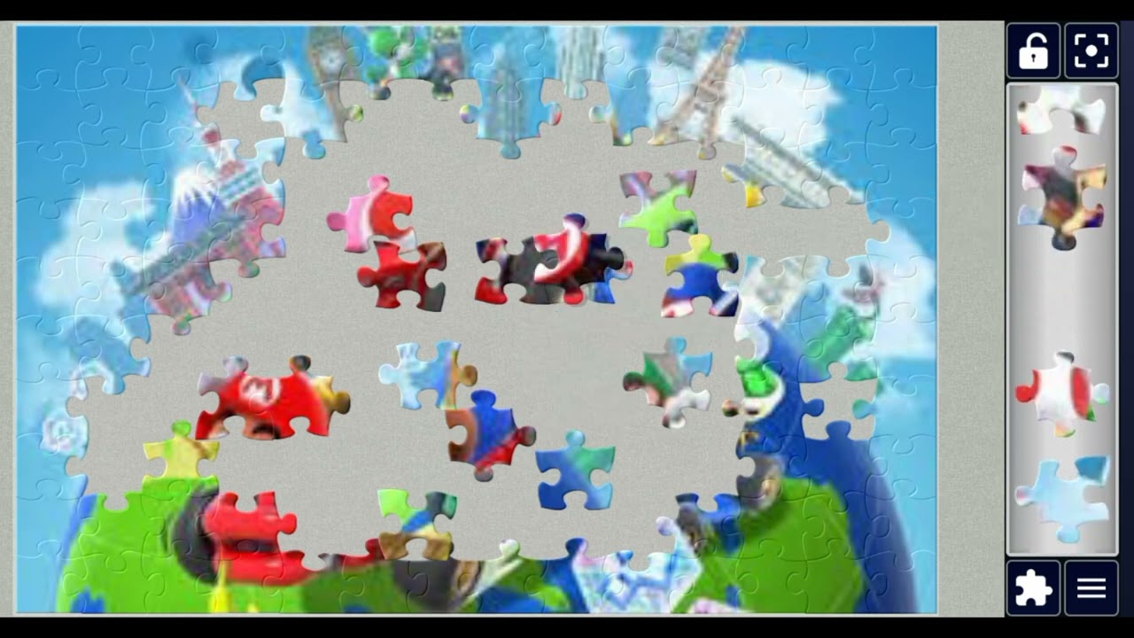 Mario   kart and friends ❤️🎀🎀💕🧩//Cartoon jigsaw puzzle 🧩💕🧩😍//