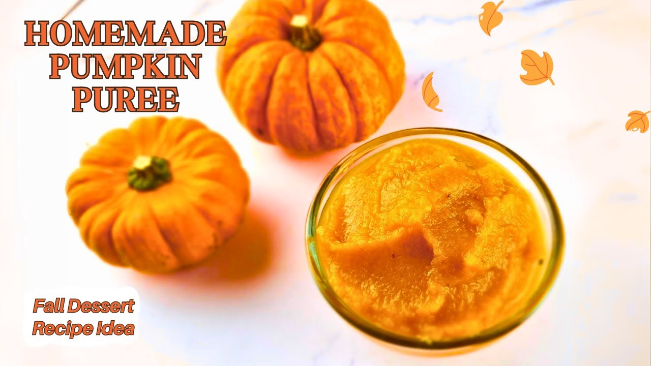 1 Ingredient Homemade Pumpkin | Puree Easy Keto Pumpkin Puree Recipe