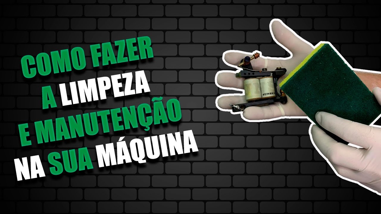 Como fazer a limpeza e manutenção na sua maquina - Erick Lodetti