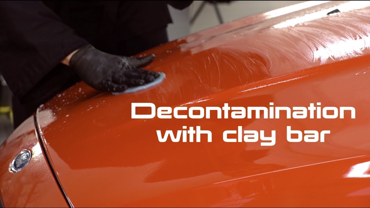 Decontamination with Soft99 clay bar