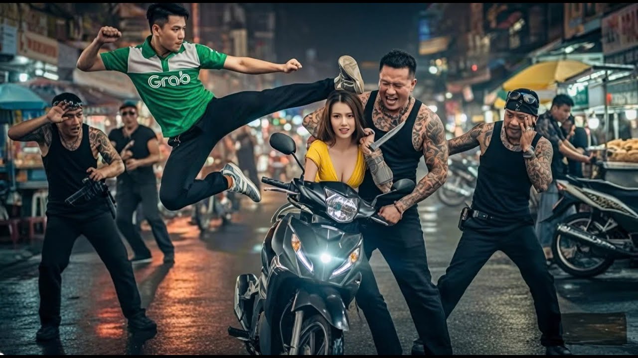 Anh Xe Ôm Cứu Nữ Chủ Tịch Bị Giang Hồ Chặn Đường Nào Ngờ Anh Là lính đặc nhiệm số 1 việt nam