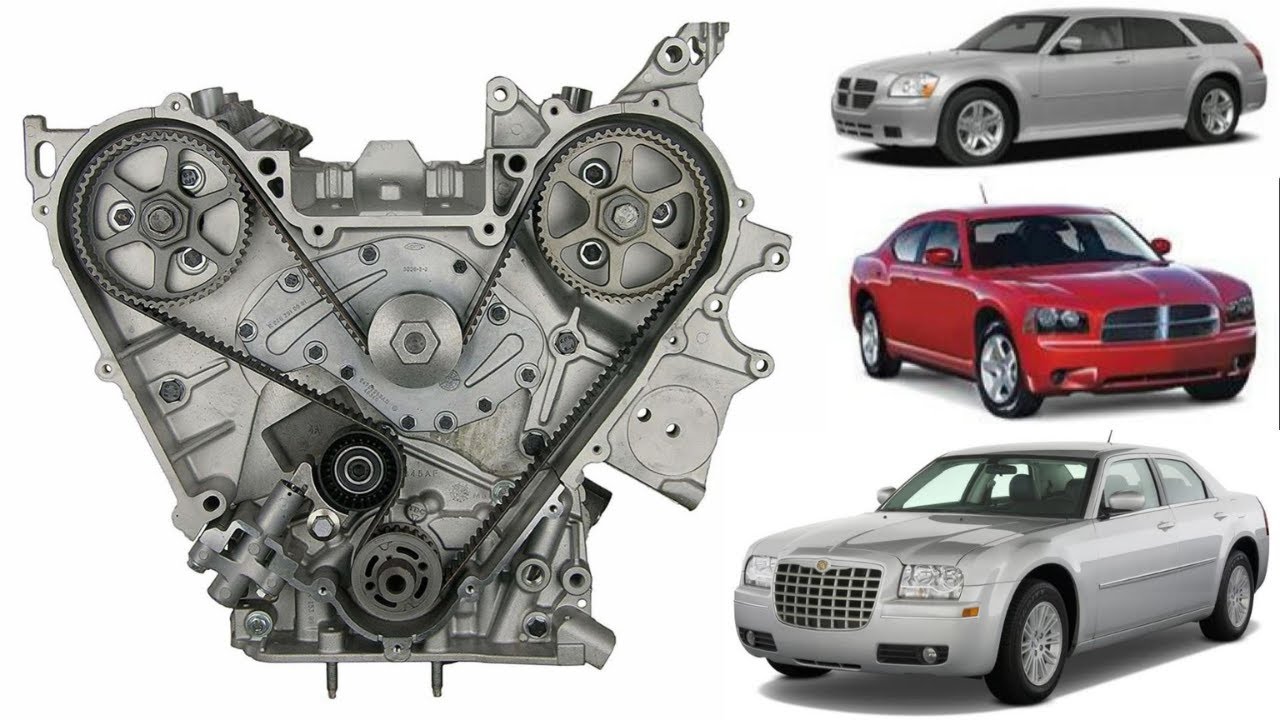 Как пошагово заменить водяной насос и ремень ГРМ на Dodge и Chrysler 3.5L