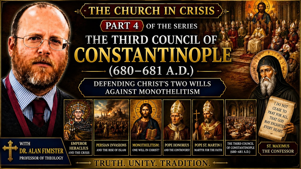Resistance Podcast 58: Third Council of Constantinople (680-681 A.D.) w/ Dr. Alan Fimister