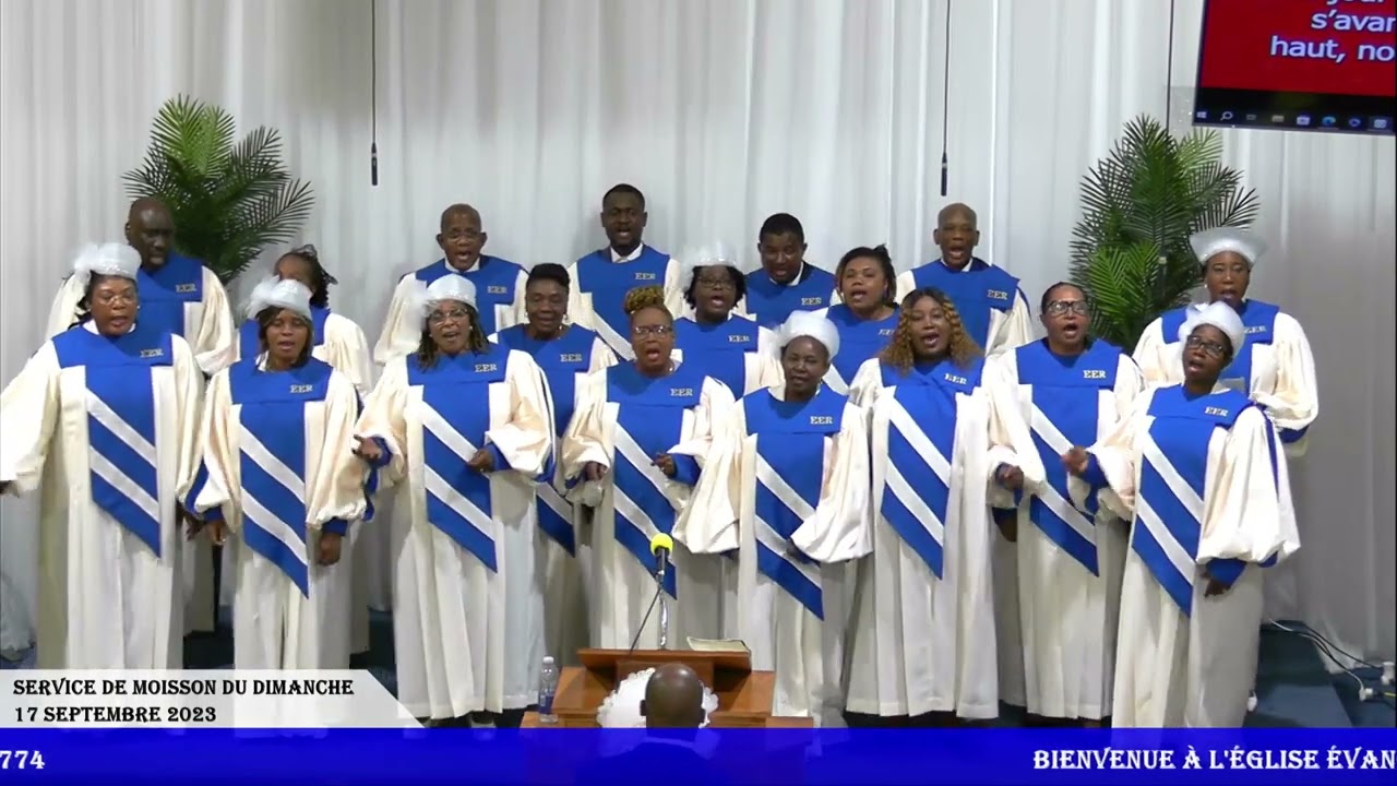 SEMONS DÈS QUE BRILLE L'AURORE, CHORALE DE L'ÉGLISE ÉVANGÉLIQUE DE LA RÉCONCILIATION