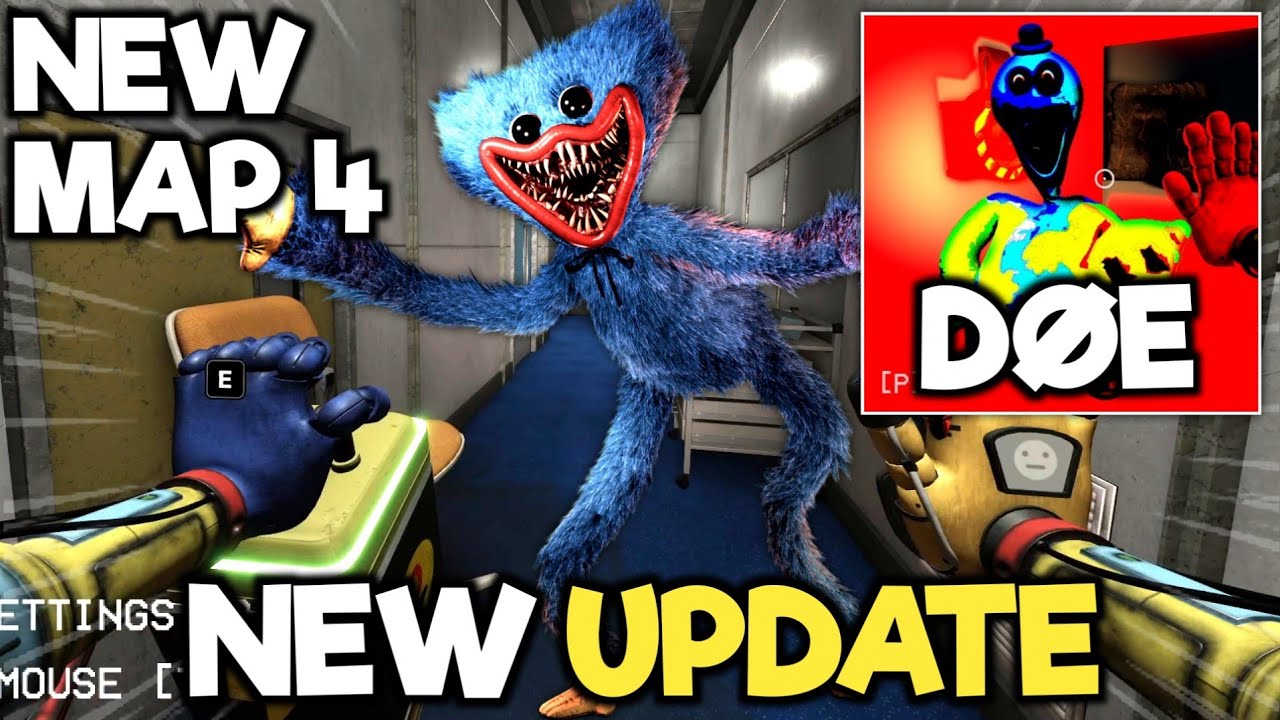 A Grabpack Test PREW-X: BIG UPDATE is HERE - New HUGGY CHASE ESCAPE and D&Oslash;E - Full Gameplay (Roblox)
