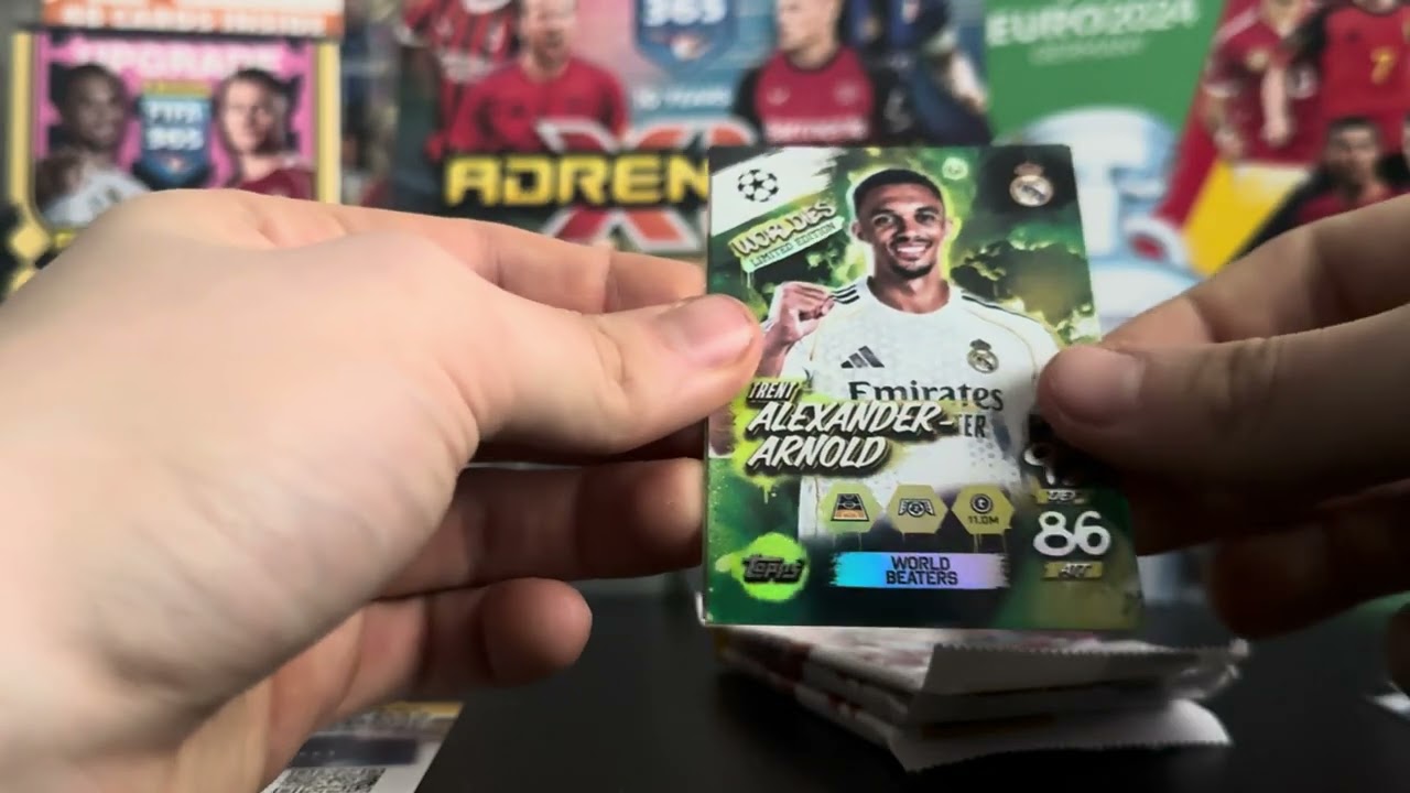 Otwieramy 4 mini puszki od Topps Match attax 2025/2026 ze strony toppsa!!