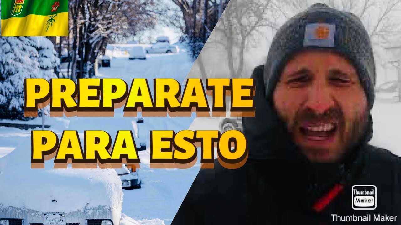 QUE TANTA NIEVE CAE EN INVIERNO SASKATCHEWAN