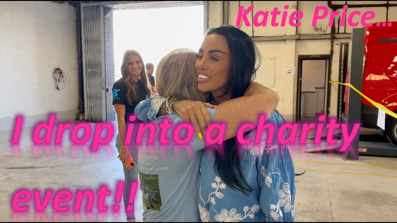 KATIE PRICE: I donate to a charity event
