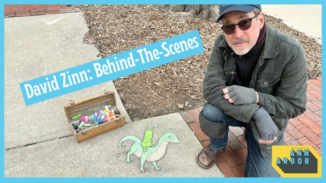 David Zinn: behind-the-scenes