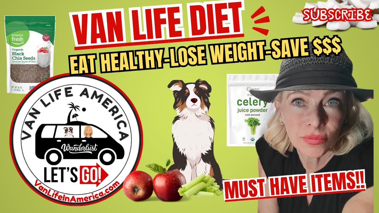 Solo Female Van Life Food Essentials  | EAT HEALTHY -Save money!!-Lose Weight
