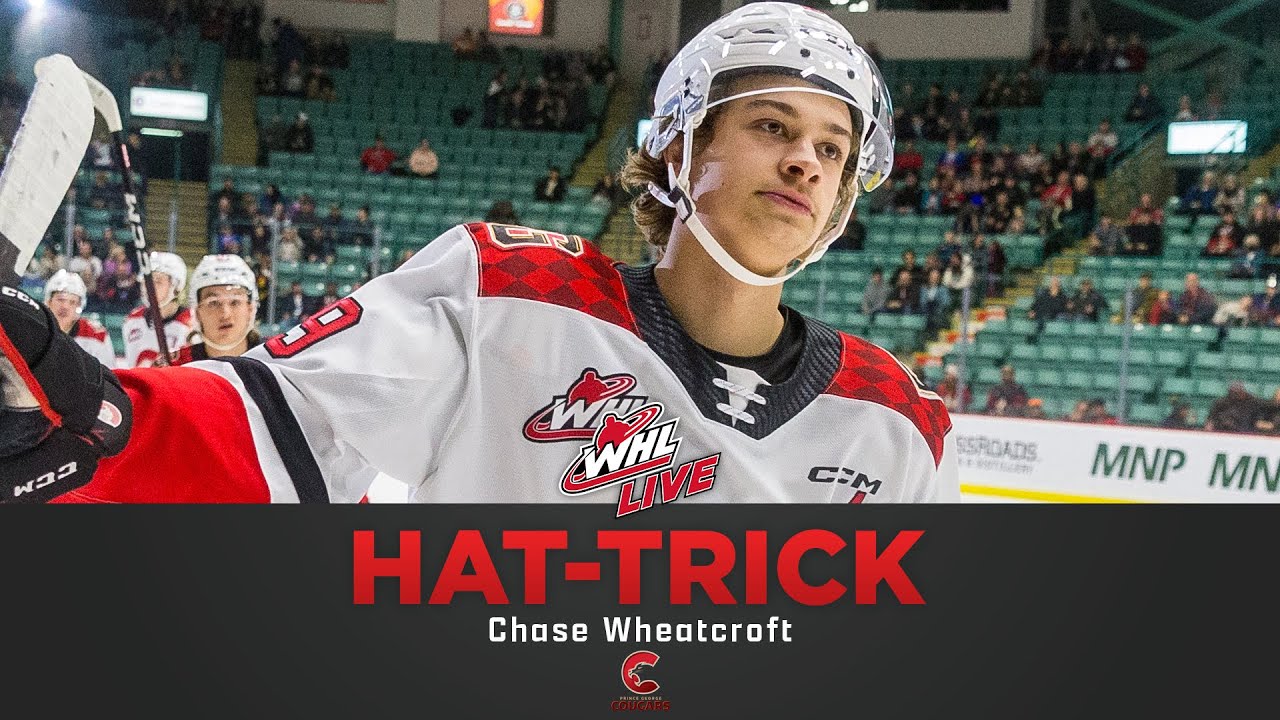 WHL Hat-Tricks - Chase Wheatcroft