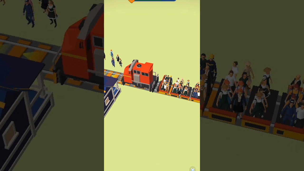 Passenger Express Train Game #shorts #viralvideo #subscribe