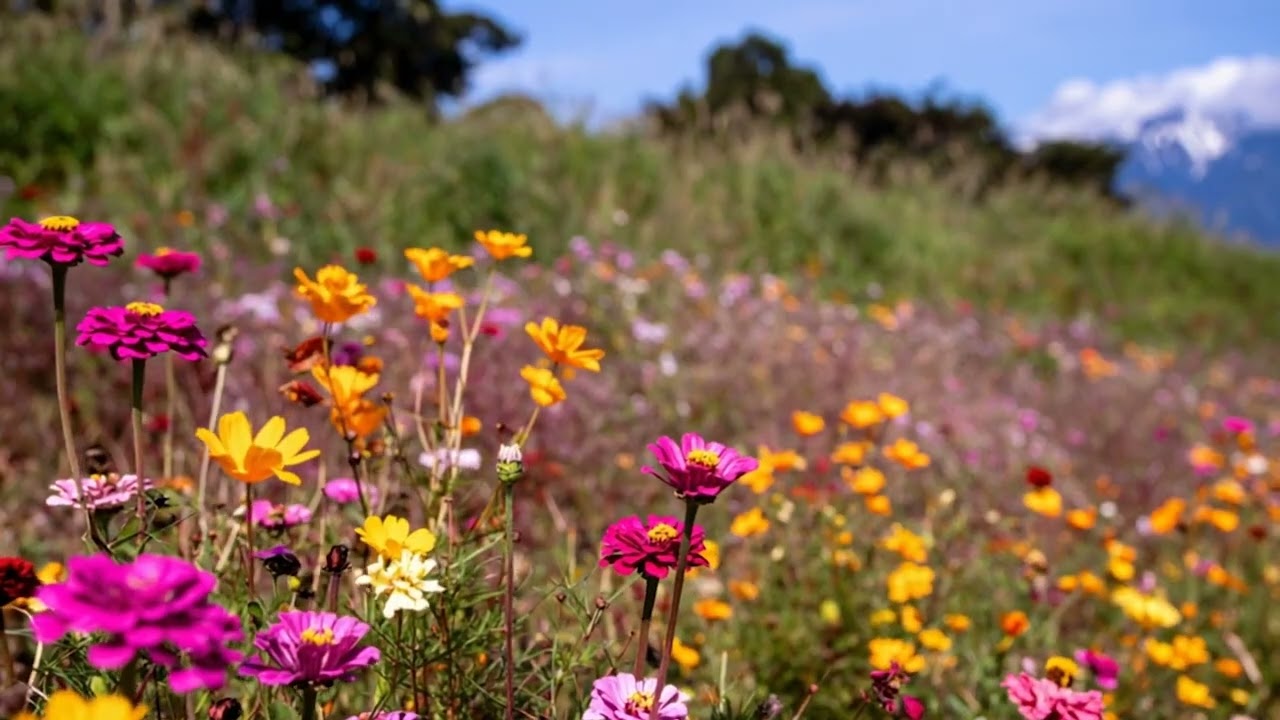 Gentle Winds, Birdsong & Meadow Sounds - Reduce Anxiety, Boost Focus & Sleep Deep