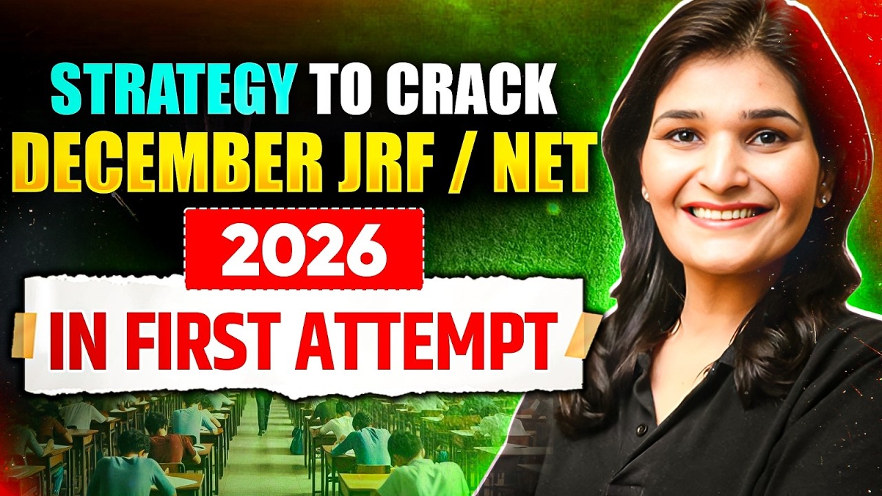 UGC NET December 2026 Preparation Strategy | How to Crack JRF in First Attempt