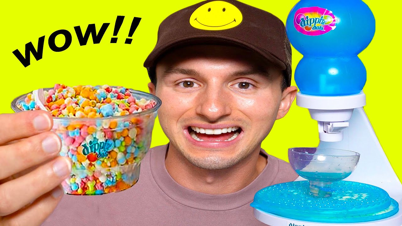 Я купил снятый с производства прибор для нанесения рисунков Dippin Dots