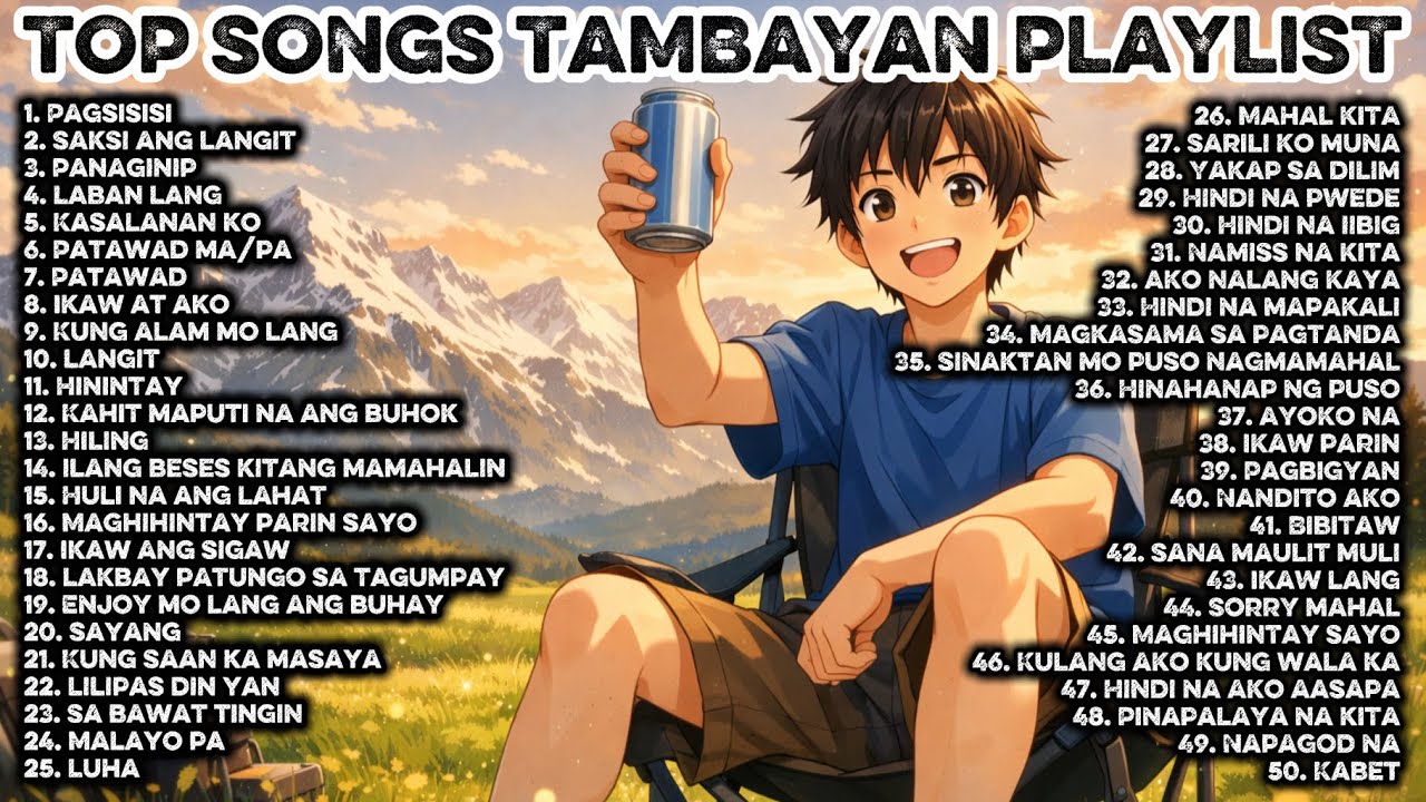 NON-STOP TAMBAYAN PLAYLIST | OPM ROCK | TOP SONGS 🎶 | TOP Hits New Songs | Trending SONGS SPOTIFY