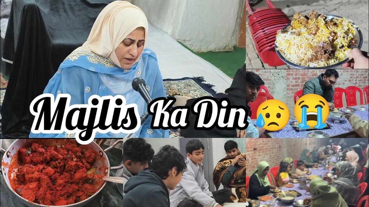 Mamujaan ki kami hamesha rhegi ☹️ ghr mein hui ladies majlis 😢 banaya chicken 65 baccho ke liye 🤗