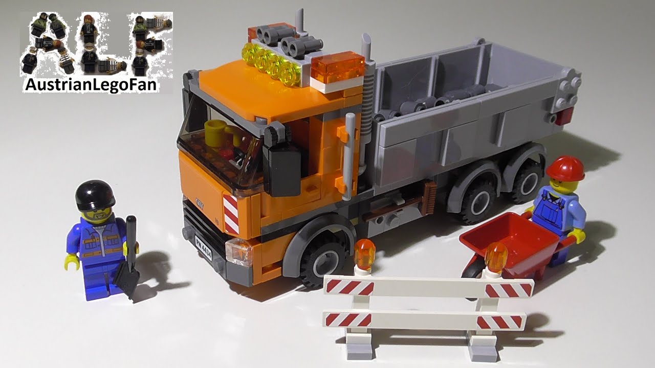 Lego City 4434 Tipper Truck / Kipplaster - Lego Speed Build Review