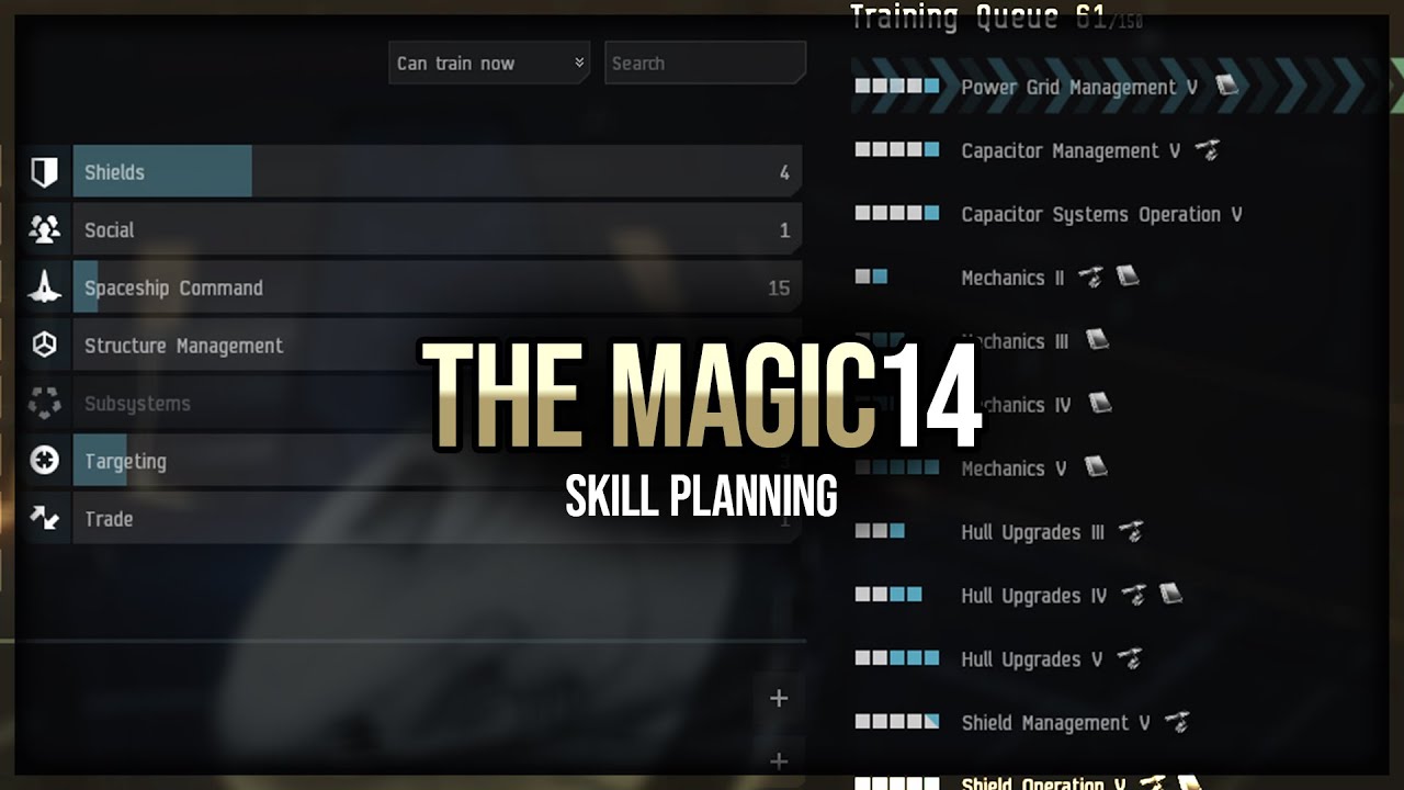 The Magic 14 Explained &ndash; EVE Online Skill Planning Guide