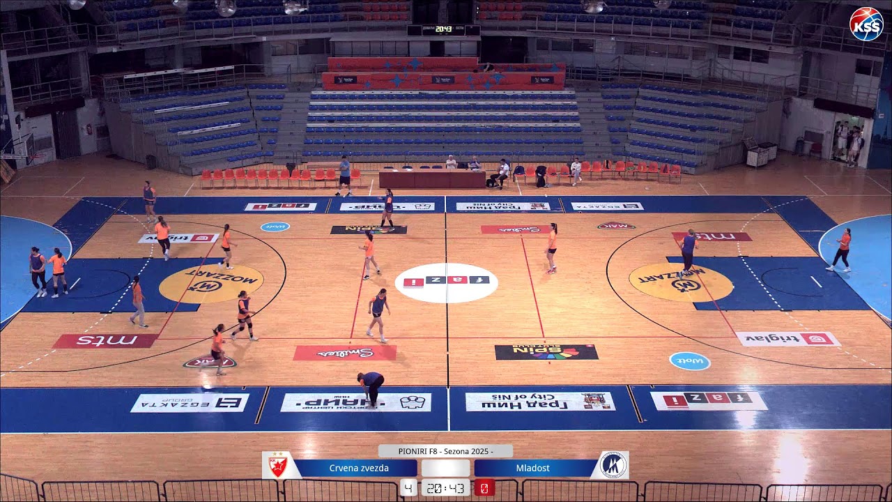 PIONIRI F8 Crvena zvezda - Mladost