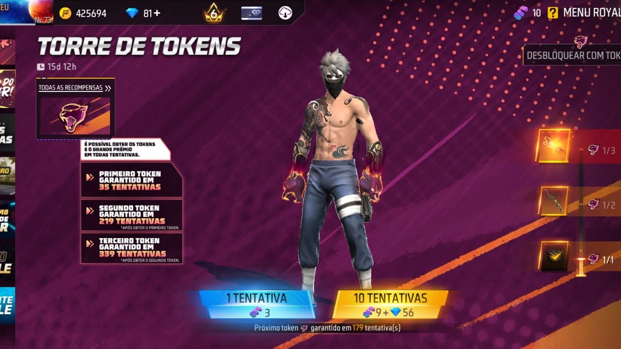 GASTEI 250 DIAMANTES NO FREE FIRE 