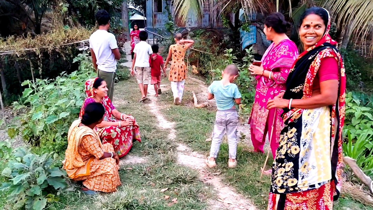 আজকে মেয়ে ও নাতি -নাতনি আসলো// রায় বাড়ি এখন জমজমাট