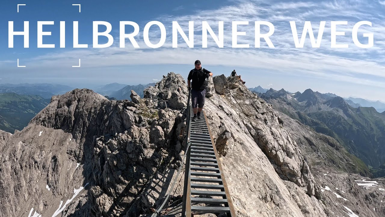 Heilbronner Weg | Hochalpiner Höhenweg Hohes Licht Gipfel - Steinböcke (Oberstdorf Allgäuer Alpen)