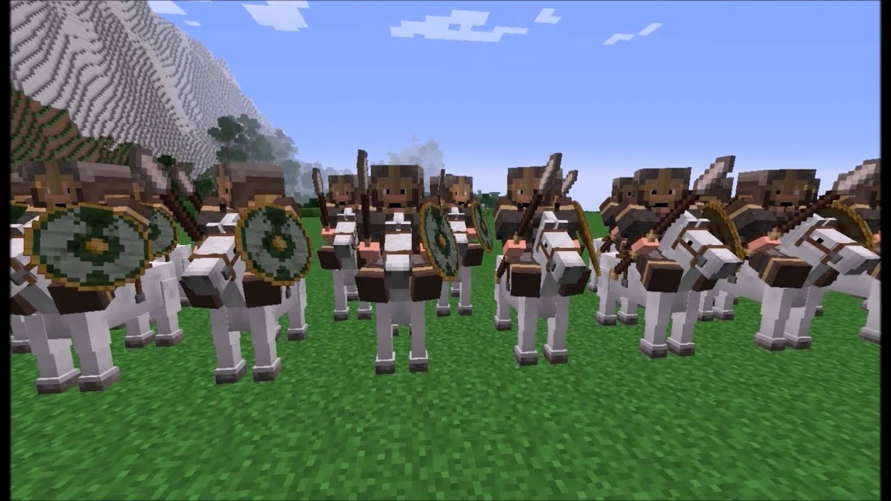 Minecraft The Battle for Minas Tirith(LOTR)
