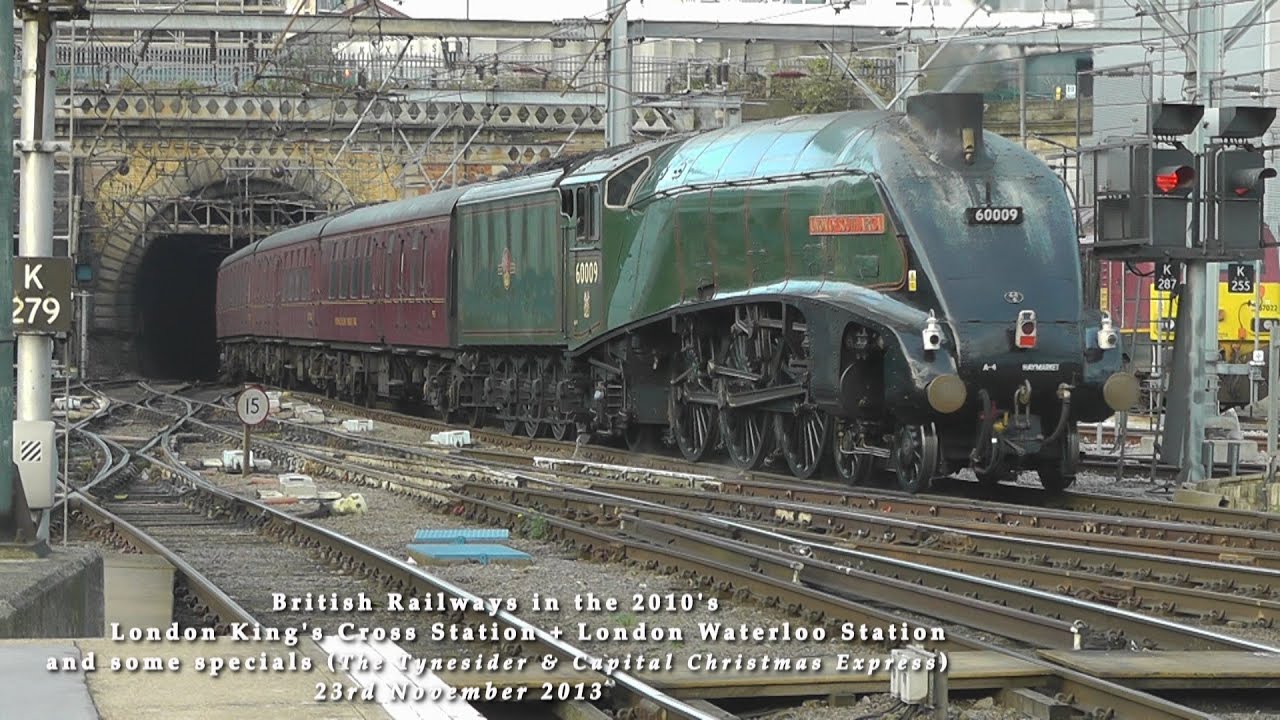 BR in the 2010s London King's Cross + London Waterloo with some specials on 23rd November 2013