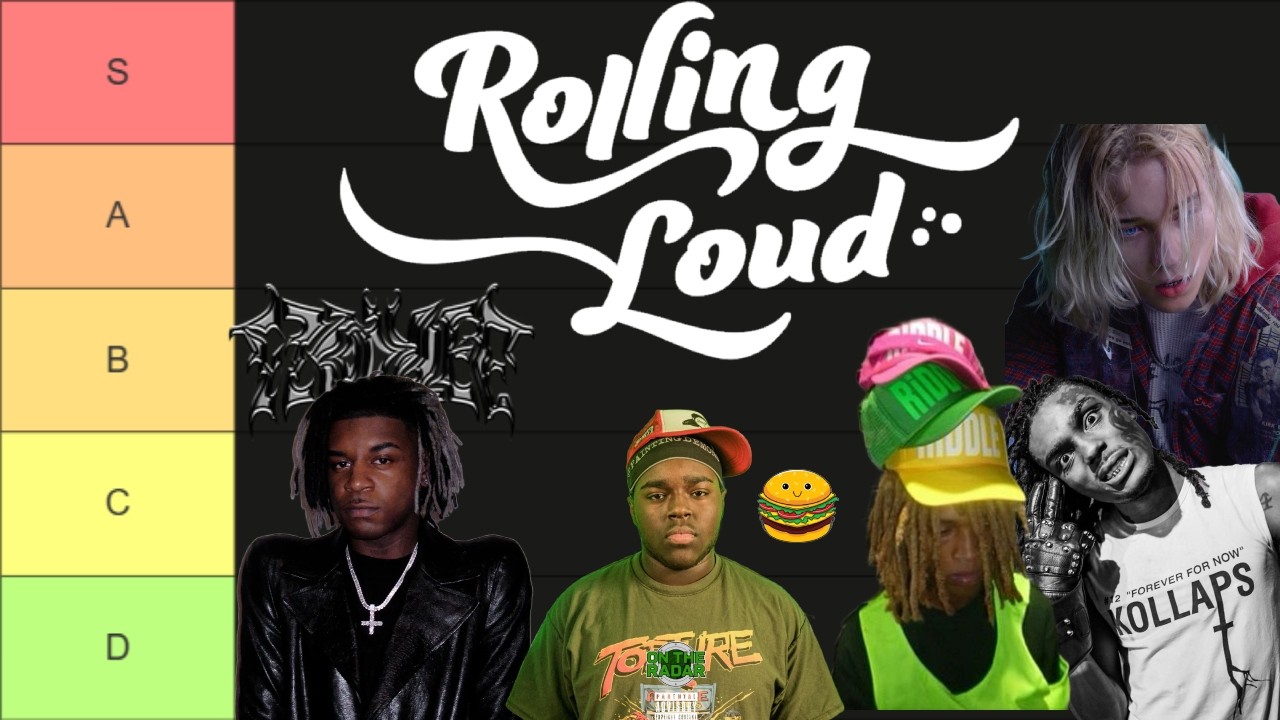 The Official Rolling loud tier-list...