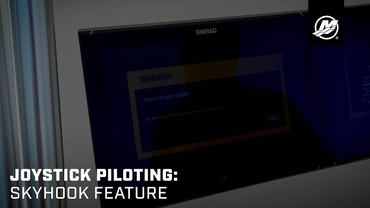 Mercury Joystick Piloting for Outboards - Skyhook Digital Anchor