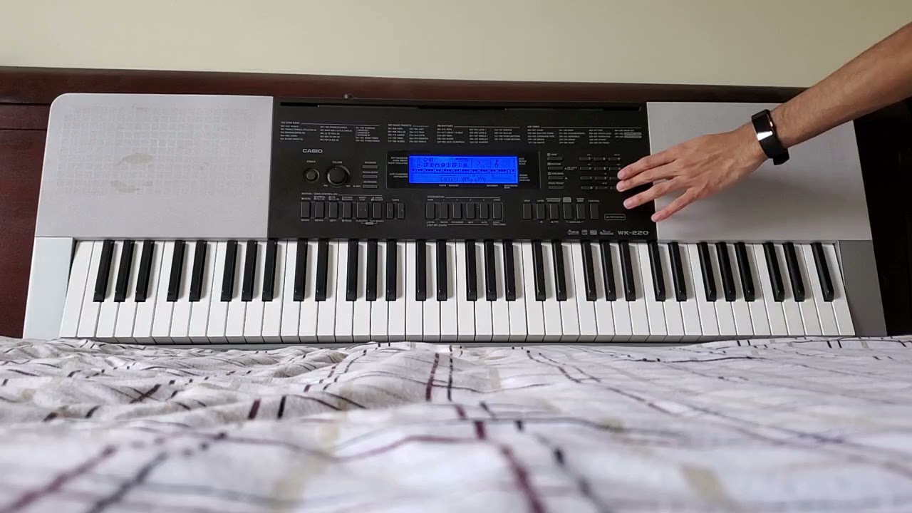 CASIO WK-220 - Song Bank (041 - 060)