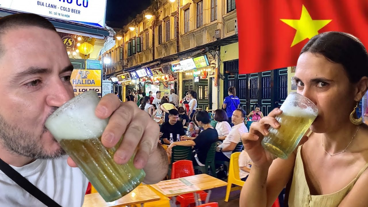 The world’s CHEAPEST BEER! Hanoi, Vietnam 🇻🇳